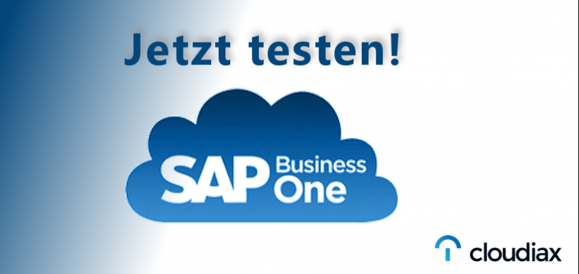 Jetzt die SAP Business One Cloud testen