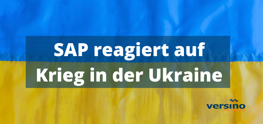 SAP reagiert auf Krieg in der Ukraine