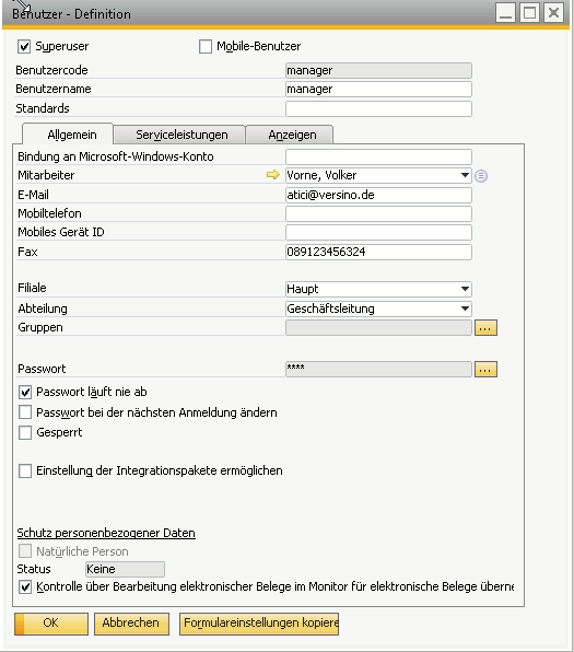 sap-business-one-stammdaten