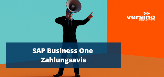 SAP Business One Zahlungsavis