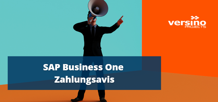 SAP Business One Zahlungsavis