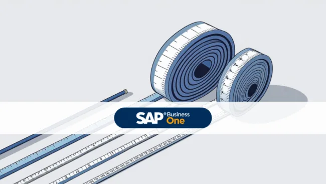 Mengeneinheiten in SAP Business One