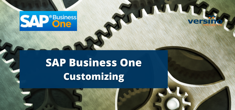 Customise SAP Business One user interface (UI)