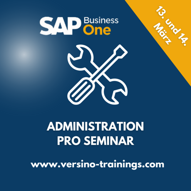 SAP Business One - Training - Administration 