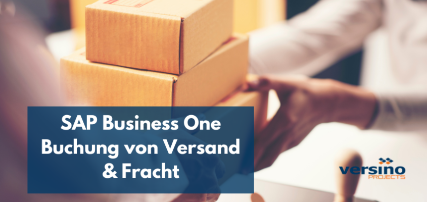 SAP Business One - Booking of shipping & freight