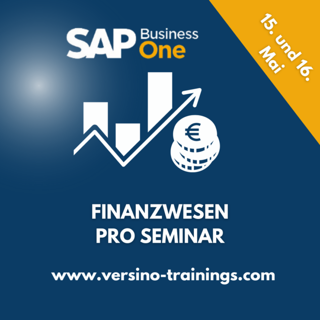 SAP Business One Training Financials Mai 24