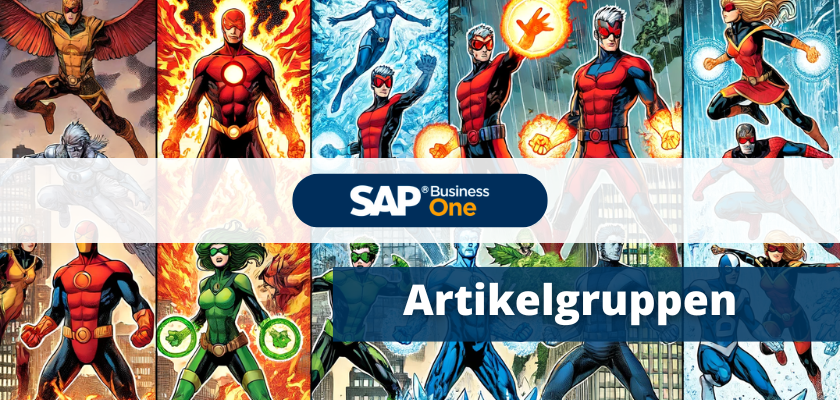 Artikelgruppen in SAP Business One