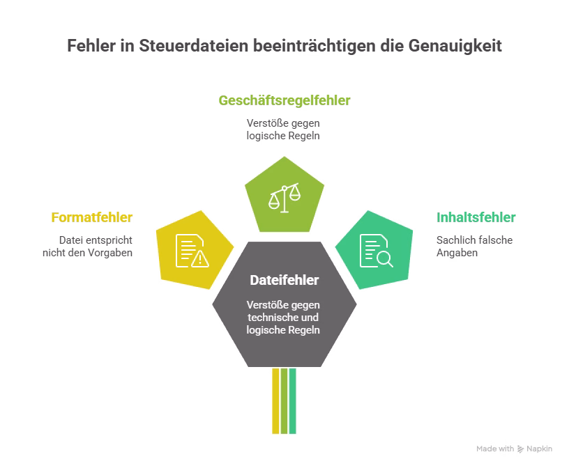 Fehlerarten E-Rechnung