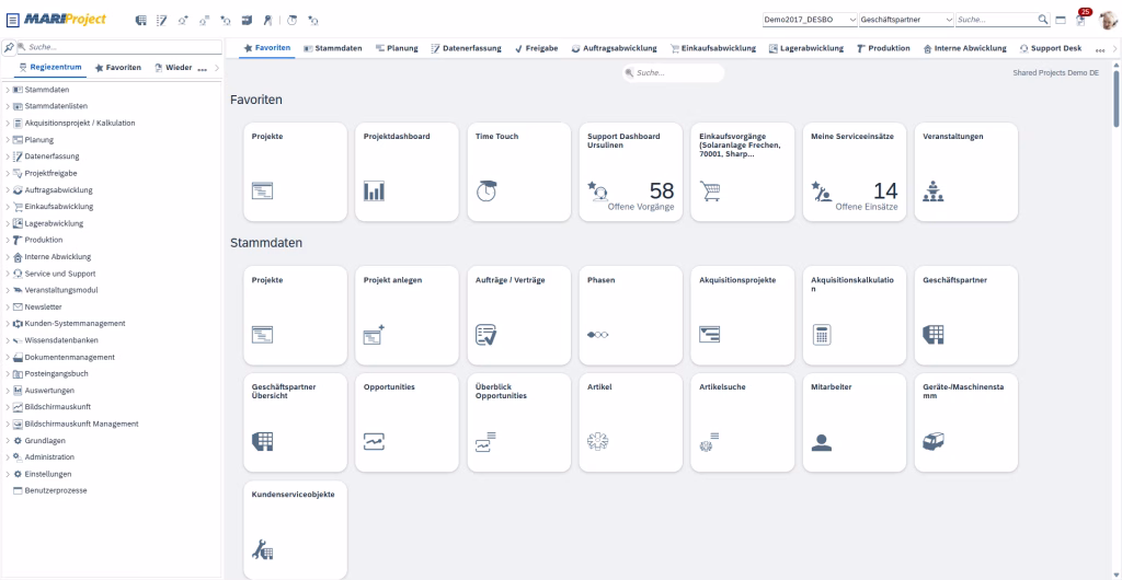 MariProject Web-Client