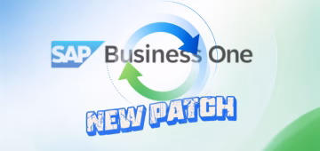SAP Business One -new patch